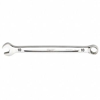 MILWAUKEE Combination Wrench 10 mm Length 6 1/8in, 60RJ66