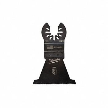 MILWAUKEE Oscillating Tool Blade 2 1/2 1 5/8, 60RK21