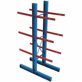 STEEL KING Cantilever Rack Blue Steel, 60TC79