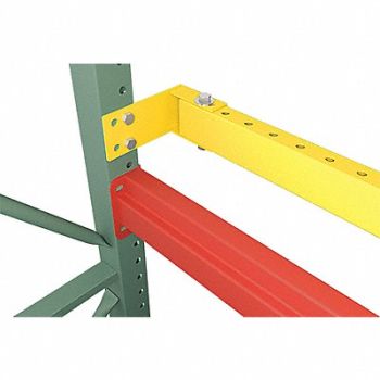 STEEL KING Pallet Rack Stop Beam Steel, 60TC87
