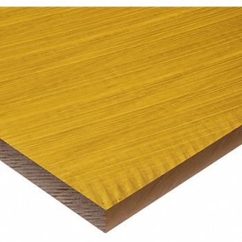 GRAINGER APPROVED PlstcSheet PEI 2 x12 0.25 T Ambr SemClr, 60TM13