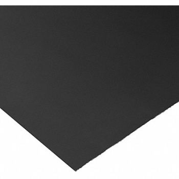 GRAINGER APPROVED PlasticFilm LDPE 20ftx100ft 0.006 T Blck, 60TM87