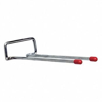 QUANTUM STORAGE SYSTEMS 10 Double Rod Gray, 60TW33