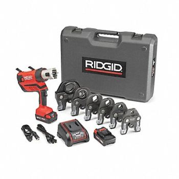 RIDGID Cordless Press Tool Kit 7200lb CrimpForc, 60UG31