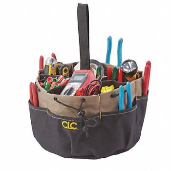 CLC Bucket Bag Polyester Straight Wall Black, 60UJ65