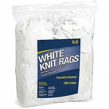 GRAINGER APPROVED T-Shirt Recycled Cotton White, 60UP47