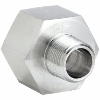 PARKER Adapter 316 SS 1 x 1 1/2 in MNPT x FNPTF, 60UR40