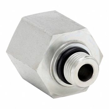 PARKER Straight Steel 1/8 x 1/4 in SAE x FNPTF, 60UX66