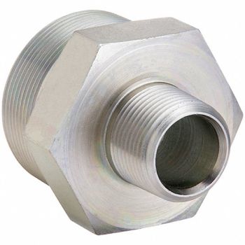 PARKER Pipe Nipple Steel 3/4 x 1/2 in MNPTF, 60UY33