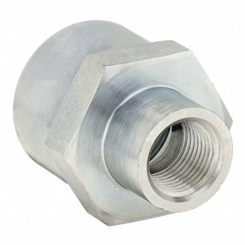 PARKER Coupling Steel 3/4 x 1/4 in Female NPTF, 60UY43