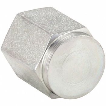 PARKER Hex Cap Steel 3/8 in Pipe Size FNPT, 60UY96