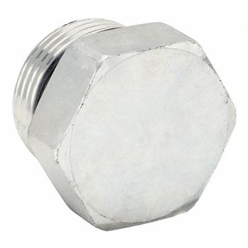 PARKER Hex Head Plug Steel 1/2 in Male SAE-ORB, 60VA45