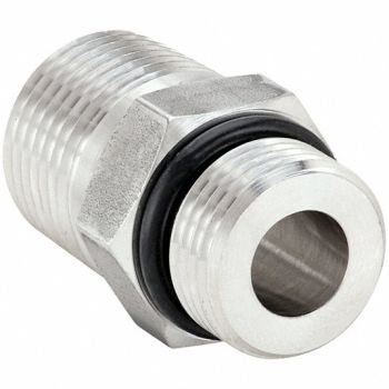 PARKER Adapter 316 SS 1/2 in Male UNF x MNPTF, 60VA49
