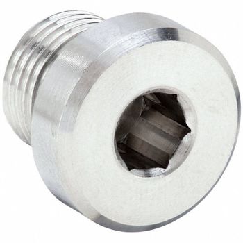 PARKER Hollow Hex Plug 316 SS 1/8 in Metric, 60VC40