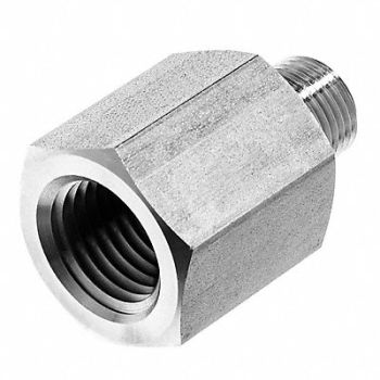 GRAINGER APPROVED Reducing Adapter 304 SS 3/8 x 1/8, 60VF76