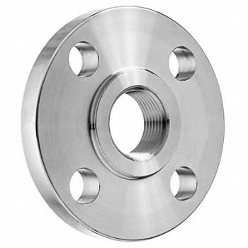 GRAINGER APPROVED Pipe Flange Threaded Steel 3/4 Pipe Size, 60VY20