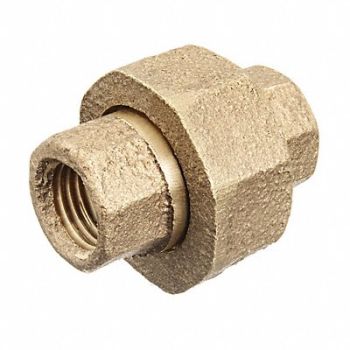 GRAINGER APPROVED Union Brass 3/8 in F BSPT Class 125, 60VR65