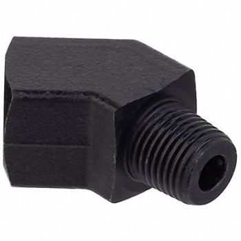 GRAINGER APPROVED 45 Elbow Adapter Brass 3/8 in NPTF, 60VT19