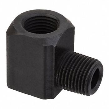 GRAINGER APPROVED 90 Elbow Adapter Brass 3/8 in NPTF, 60VT27