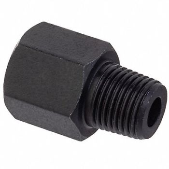 GRAINGER APPROVED Adapter Black Zinc-Plated Brass 3/8 in, 60VT31