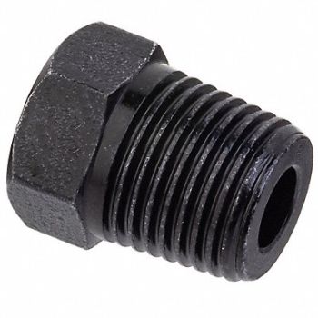 GRAINGER APPROVED Hex Head Plug Male NPTF Brass 3/8 in, 60VT57