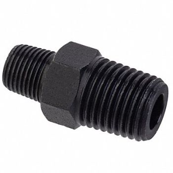 GRAINGER APPROVED Reducing Hex Nipple Brass 3/8 x 1/8 in, 60VT66