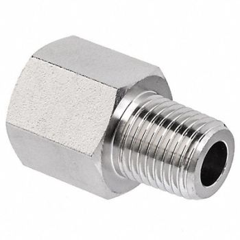 GRAINGER APPROVED Reducing Adapter Brass 3/8 x 1/8 in, 60VU22