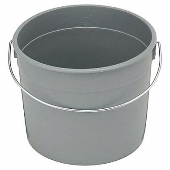 SKILCRAFT Bucket 1 1/4 gal Gray, 60VY43