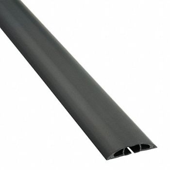 D-LINE Light Duty Black Floor Cover 5/16 in, 60WA72