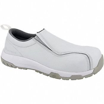 NAUTILUS SAFETY FOOTWEAR Loafer Shoe 14 W White Men PR, 60WG43