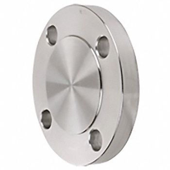 GRAINGER APPROVED Pipe Flange Blind Flange 316/316L SS, 60WK19