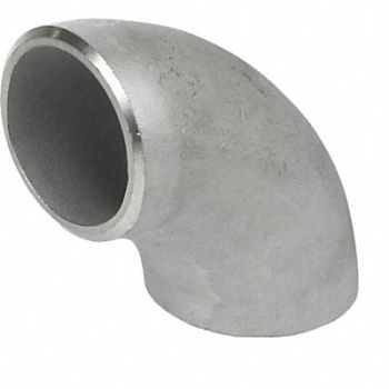 GRAINGER APPROVED 90 Long Radius Elbow 304 SS 6 x 5 in, 60WM06