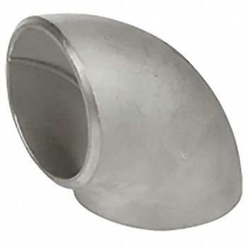 GRAINGER APPROVED 90 Short Radius Elbow 304 SS 6 in, 60WM67