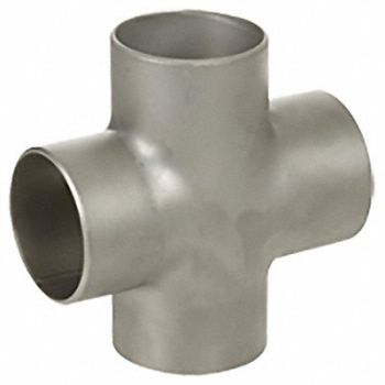 GRAINGER APPROVED Cross 316 SS 6 in Pipe Size Buttweld, 60WP71
