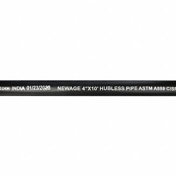 GRAINGER APPROVED Pipe, 60WT75