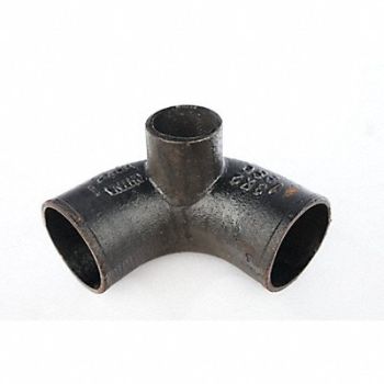 GRAINGER APPROVED Bend Cast Iron 3 x 3 x 2 in Socket, 60WT89