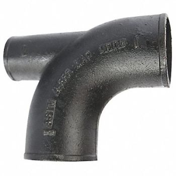GRAINGER APPROVED Bend Cast Iron 4 x 4 x 2 in Socket, 60WT94