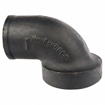 GRAINGER APPROVED 90 Tapped Bend Cast Iron 2 in Socket, 60WT97