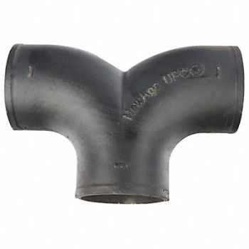 GRAINGER APPROVED 90 Double Bend Cast Iron 4 in Socket, 60WU01
