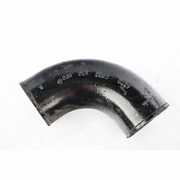GRAINGER APPROVED 90 Short Sweep Bend Cast Iron 8 in, 60WU08