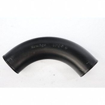GRAINGER APPROVED 90 Long Sweep Bend Cast Iron 6 in, 60WU14
