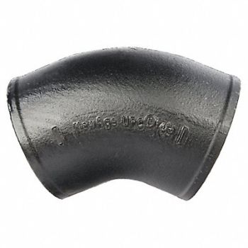 GRAINGER APPROVED 45 Bend Cast Iron 8 Pipe Size Socket, 60WU27