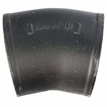 GRAINGER APPROVED 22.5 Bend Cast Iron 8 in Socket, 60WU34