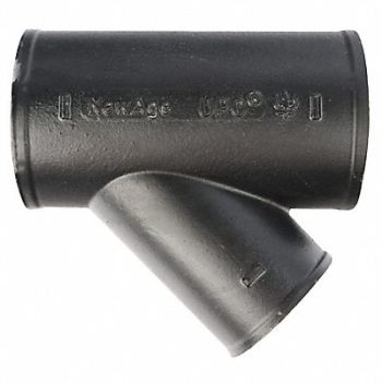 GRAINGER APPROVED Wye Cast Iron 8 in Pipe Size Socket, 60WU89