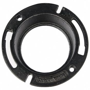 GRAINGER APPROVED Closet Flange Riser Cast Iron 3 in, 60WY17