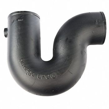 GRAINGER APPROVED P-Trap 1/2 Primer Tap Cast Iron 4 in, 60WY36