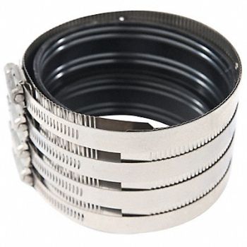 GRAINGER APPROVED Heavy-Duty Clamp Coupling SS 8 in, 60WY66