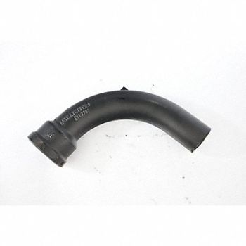 GRAINGER APPROVED 90 Long Sweep Cast Iron 8 Socket Black, 60WZ42