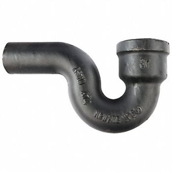 GRAINGER APPROVED Blind Plug 8 in Socket Cast Iron Black, 60WZ51