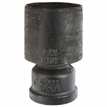 GRAINGER APPROVED Reducing Coupling Cast Iron 8 x6 Black, 60WZ65